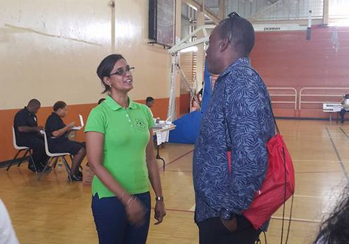 NAILS Tunapuna Library Health Fair... Health is your Wealth !!