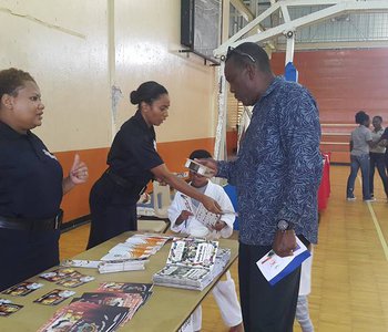 NAILS Tunapuna Library Health Fair... Health is your Wealth !!