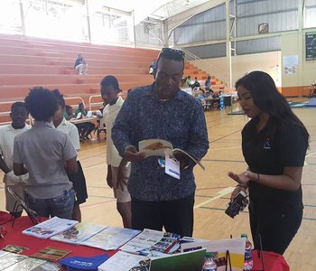 NAILS Tunapuna Library Health Fair... Health is your Wealth !!