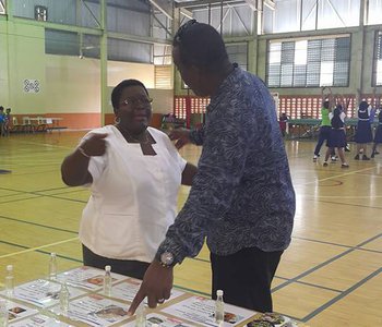 NAILS Tunapuna Library Health Fair... Health is your Wealth !!