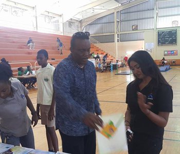 NAILS Tunapuna Library Health Fair... Health is your Wealth !!