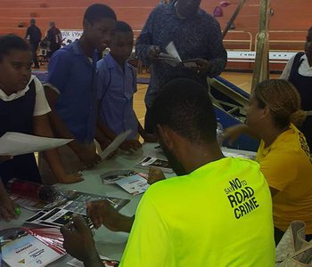 NAILS Tunapuna Library Health Fair... Health is your Wealth !!