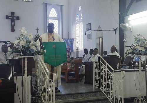 Thanksgiving Service at  St. MARYs Children's Home Tacarigua