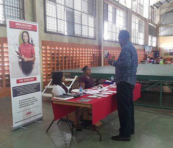 NAILS Tunapuna Library Health Fair... Health is your Wealth !!