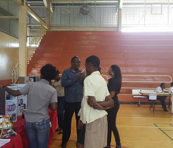 NAILS Tunapuna Library Health Fair... Health is your Wealth !!