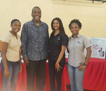 NAILS Tunapuna Library Health Fair... Health is your Wealth !!