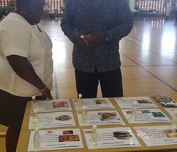 NAILS Tunapuna Library Health Fair... Health is your Wealth !!