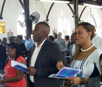 Thanksgiving Service at  St. MARYs Children's Home Tacarigua