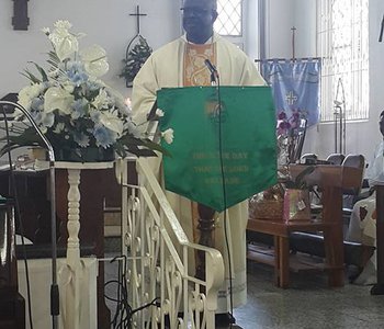 Thanksgiving Service at  St. MARYs Children's Home Tacarigua