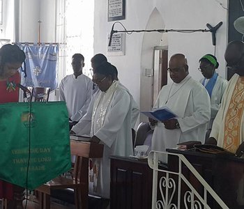 Thanksgiving Service at  St. MARYs Children's Home Tacarigua