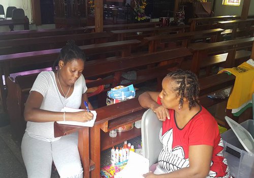 M.P. Inspiration Visit to VBS Children at the Tunapuna Good Shepherd Anglican Church