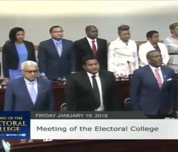 New Horizon... Electoral College confirms President Elect Justice Paula-Mae Weekes as the 6th President of the Republic of Trinidad & Tobago.