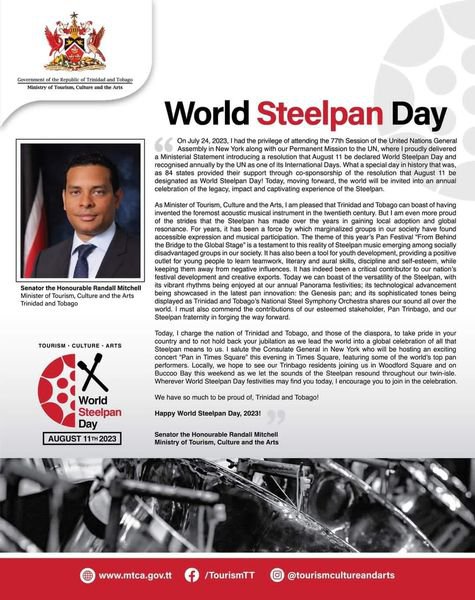 steelpan day