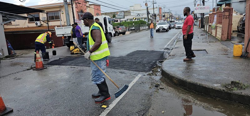 paving