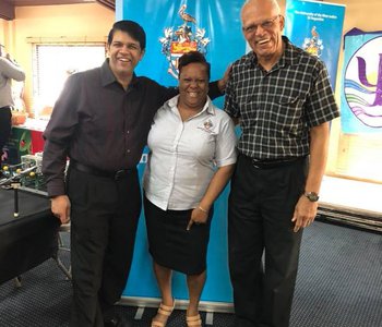 MP Prakash Ramadhar, AA Mrs. Marlene Fletcher-Cockburn and Dean.jpg